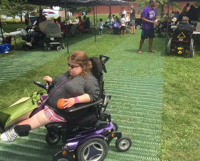 GrassMat® – Accessibility Grass Matting for Parks &amp; Outdoor Areas